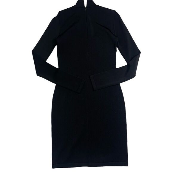 Mugler Mesh Panel Bodycon Dress - Picture 7 of 10